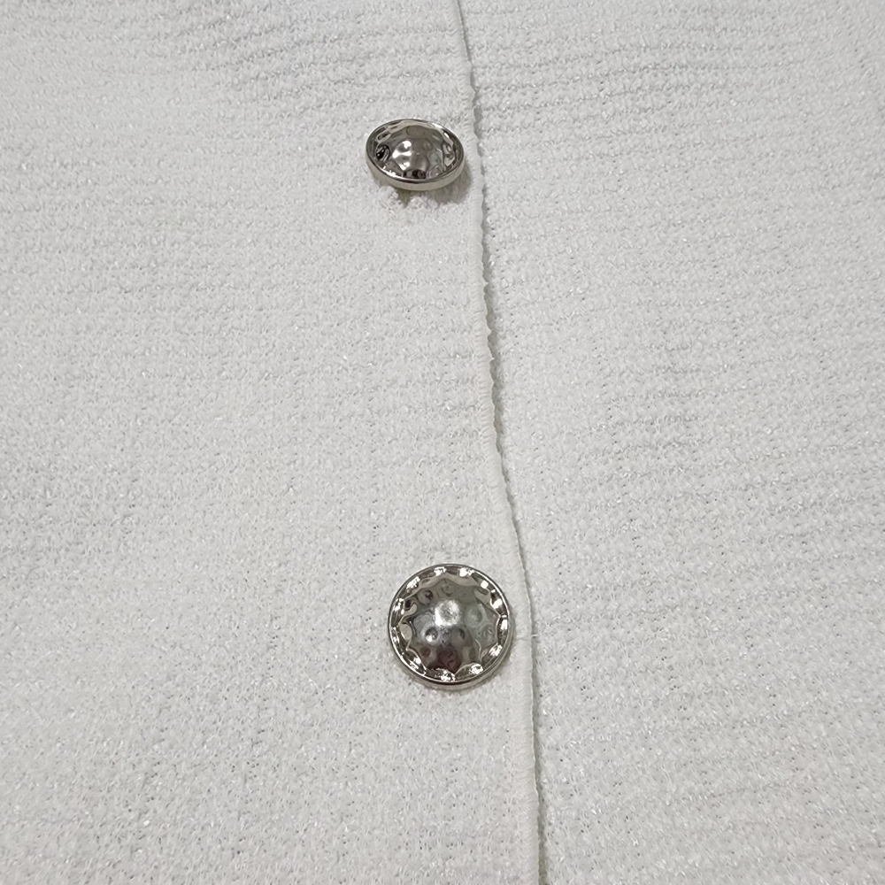 H&M White Textured Vest - Picture 5 of 6